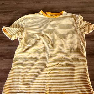 Yellow/orange stripped t-shirt